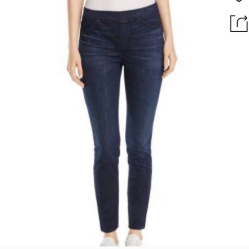 Eileen Fisher Stretch Denim Leggings Sz XS Jegging - Picture 5 of 6